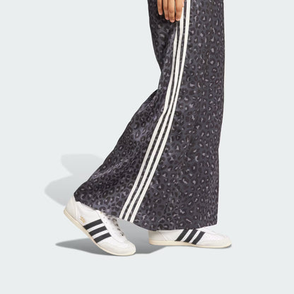 Pants de satén de pierna ancha adidas Originals