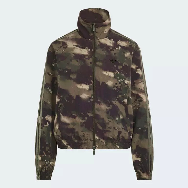 Camouflage Loose Track Top