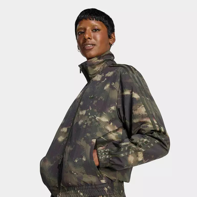 Camouflage Loose Track Top