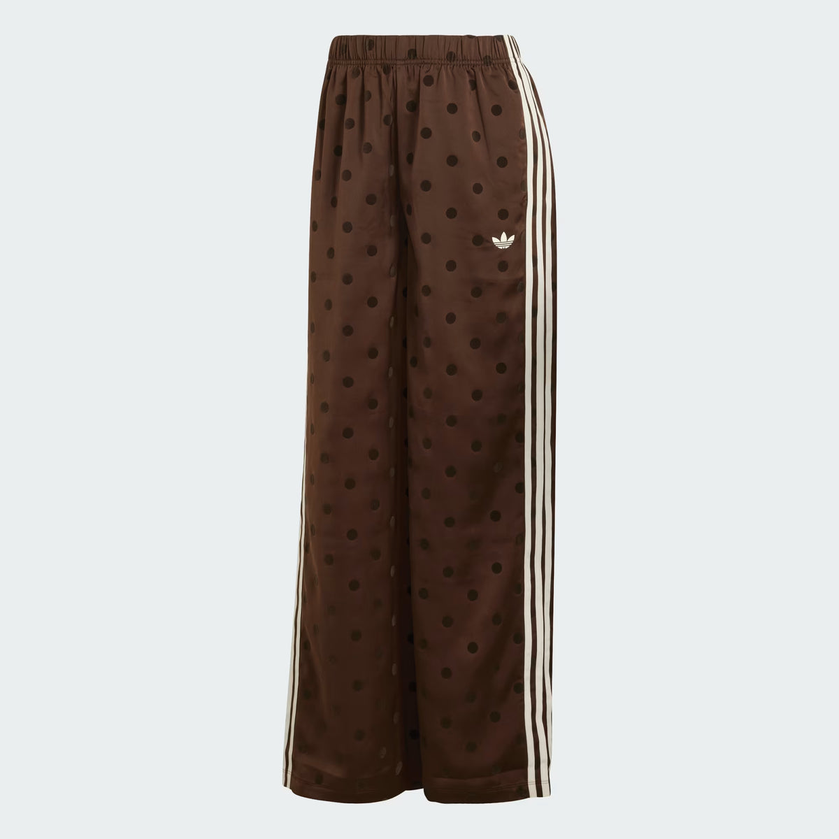 Satin Polka Dots Wide Leg Pant