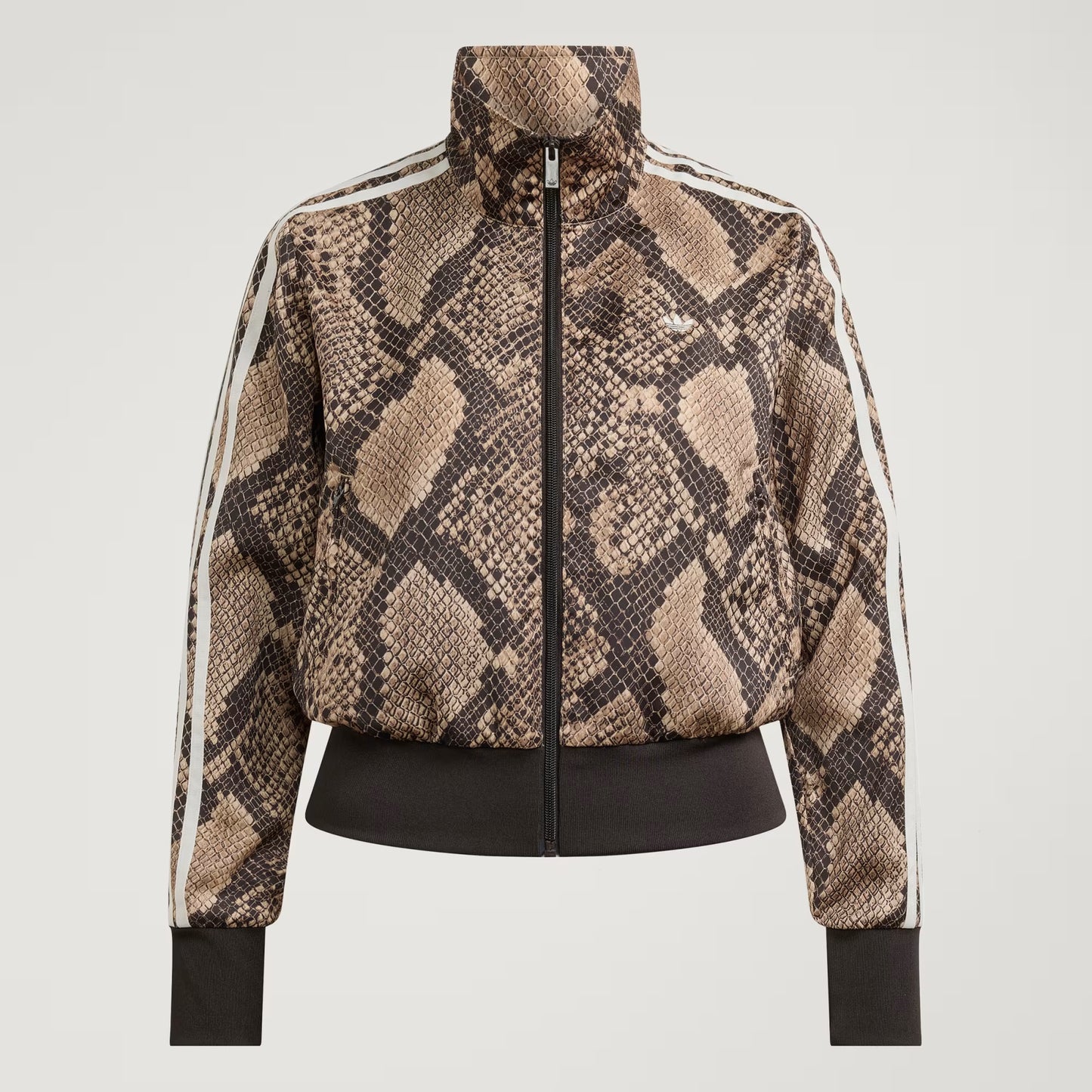 SATIN SNAKE PRINT FIREBIRD TRACK JACKET