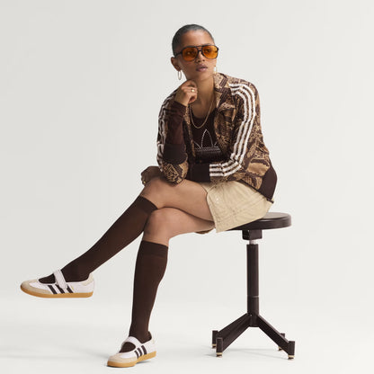 SATIN SNAKE PRINT FIREBIRD TRACK JACKET