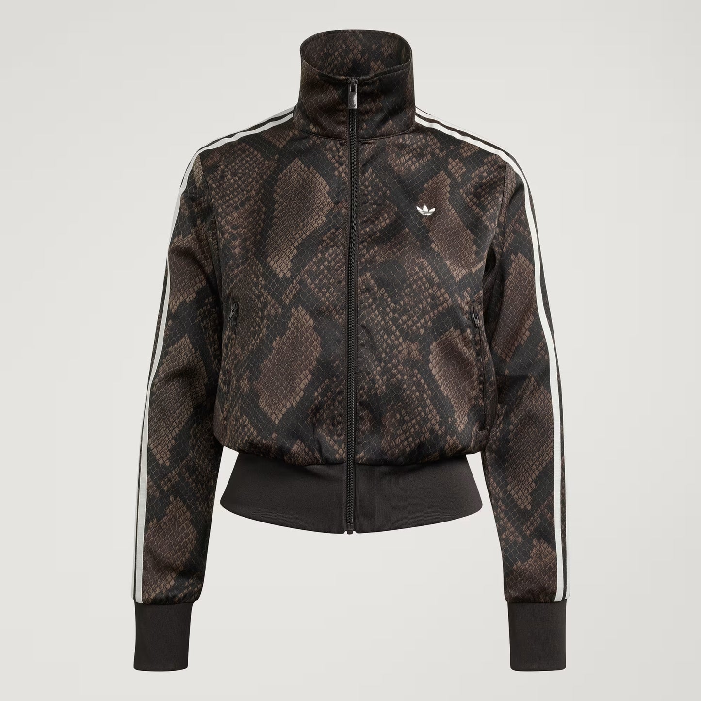 SATIN SNAKE PRINT FIREBIRD TRACK JACKET