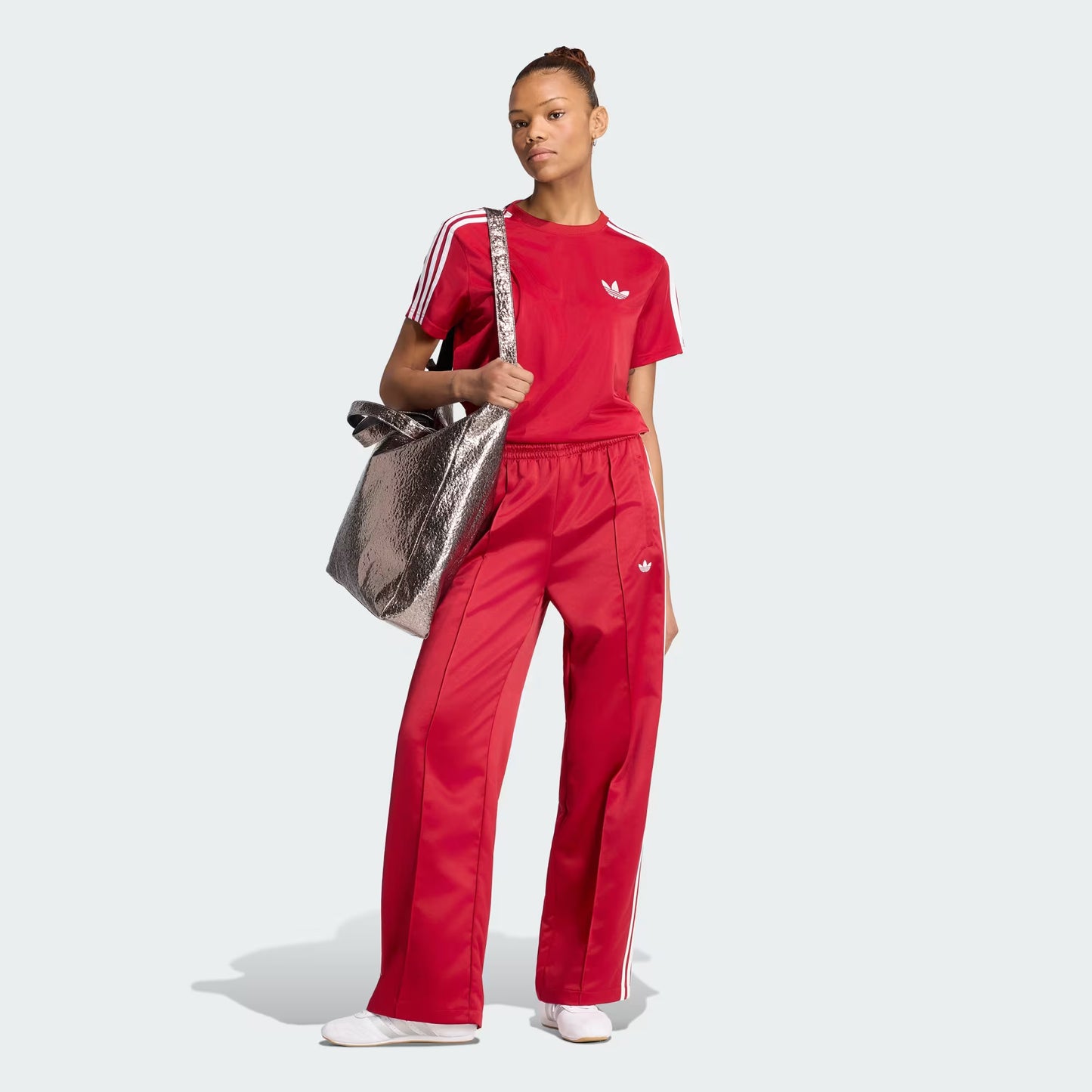 SATIN LOOSE TRACK PANT