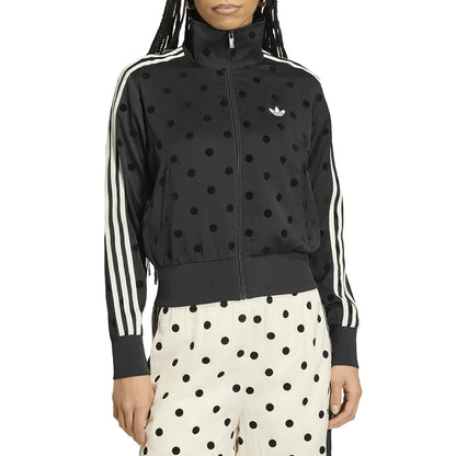 SATIN POLKA DOTS TT Track Top