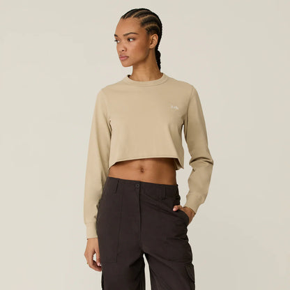 Kith Women Lucy Cropped Long Sleeve II Tee