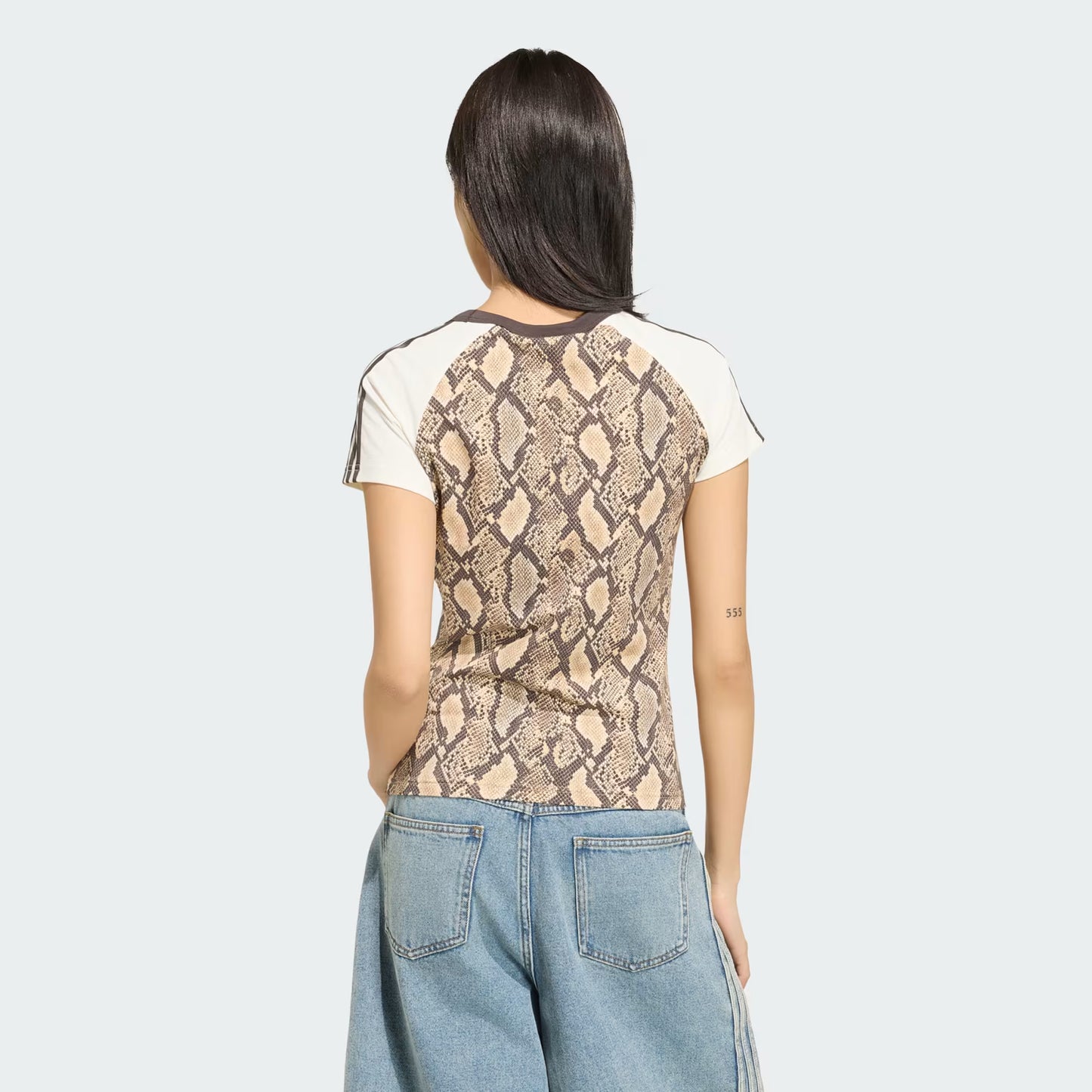 SNAKE PRINT CALI TEE