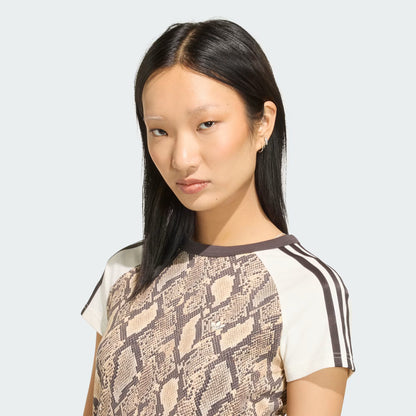 SNAKE PRINT CALI TEE