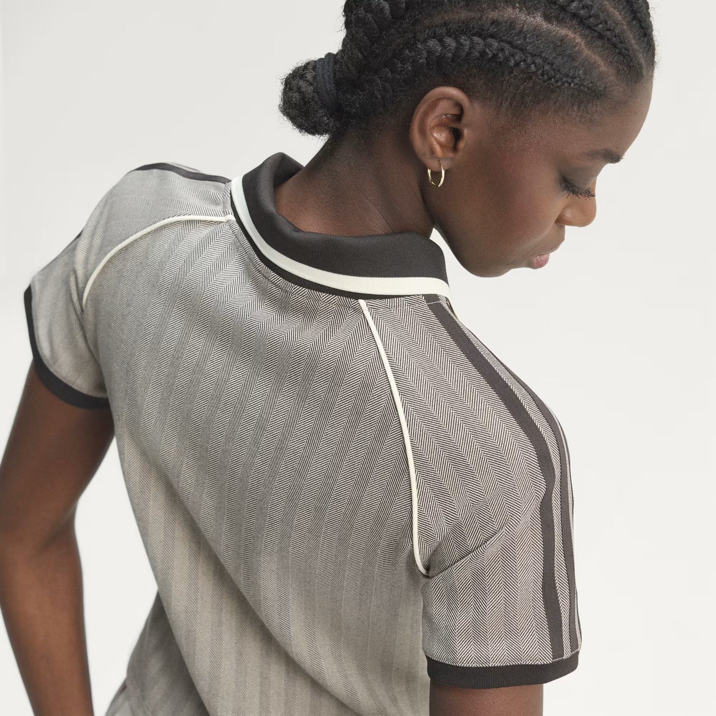 TWEED POLO SHIRT