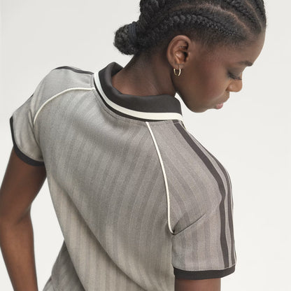 TWEED POLO SHIRT