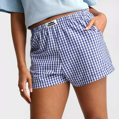 Gingham Boxer Shorts
