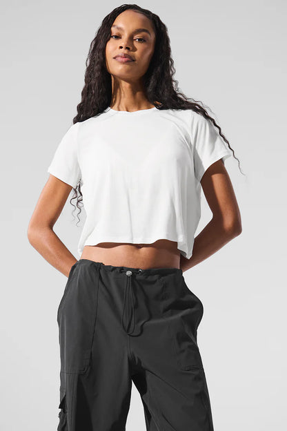 Cropped All Day Short Sleeve