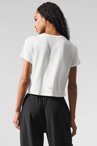 Cropped All Day Short Sleeve