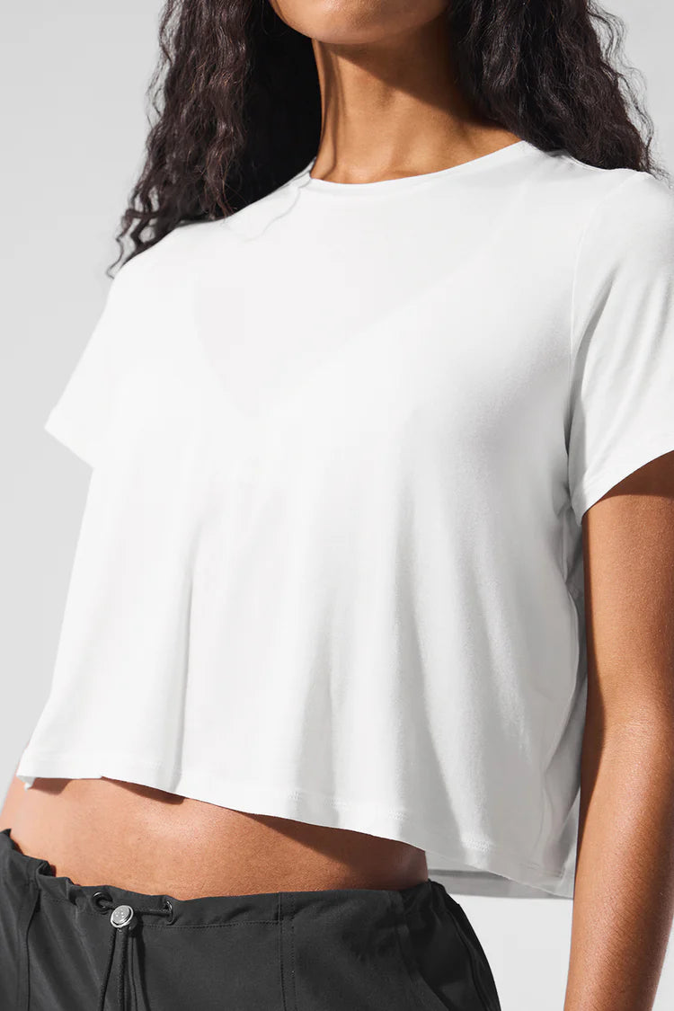 Cropped All Day Short Sleeve
