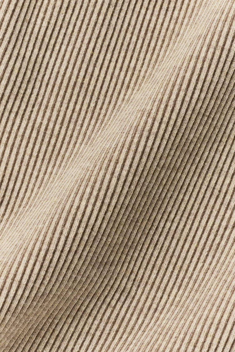 Seamless Two Tone Rib Jacket