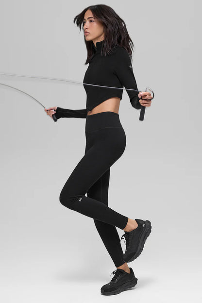 Seamless Two Tone Rib Jacket
