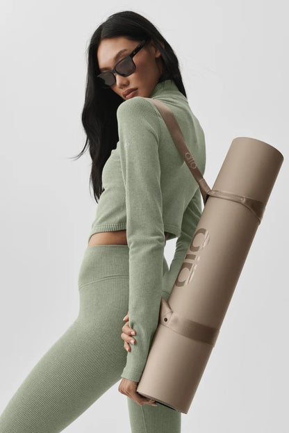 Seamless Two Tone Rib Jacket