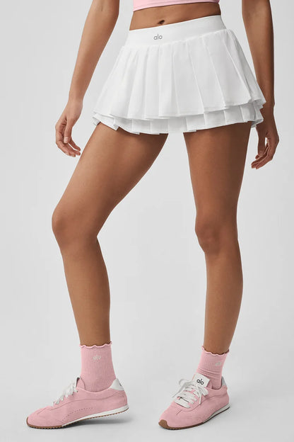 Double Or Nothing Tennis Skirt