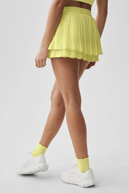 Double Or Nothing Tennis Skirt