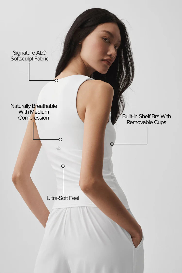 ALO Softsculpt No Nonsense Bra Tank