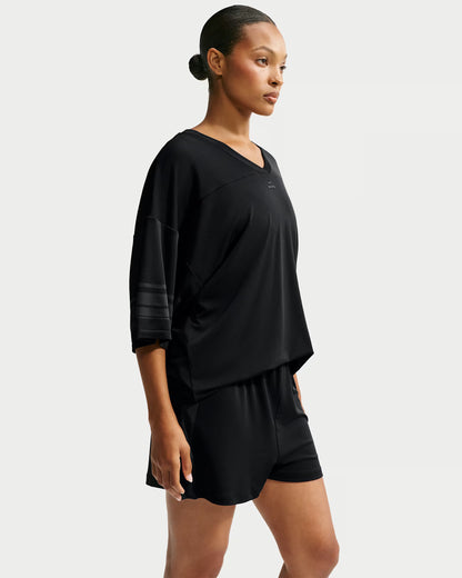 Women's Oversized V-Neck Top