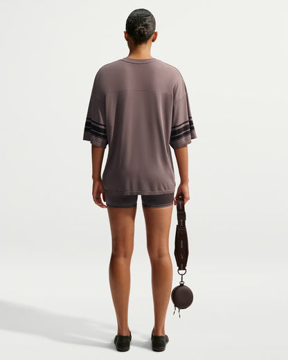 Women's Oversized V-Neck Top