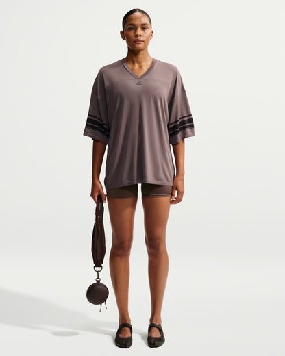 Women's Oversized V-Neck Top