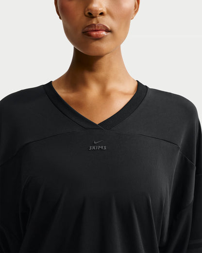 Women's Oversized V-Neck Top
