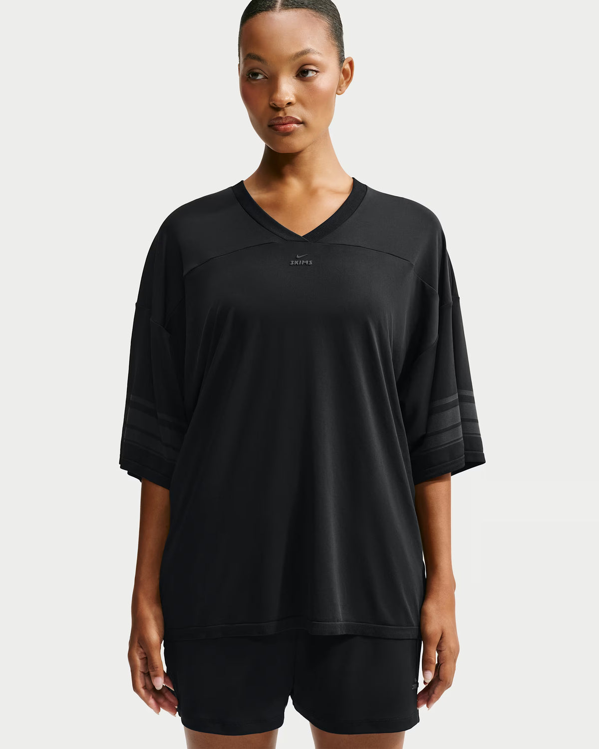 Women's Oversized V-Neck Top