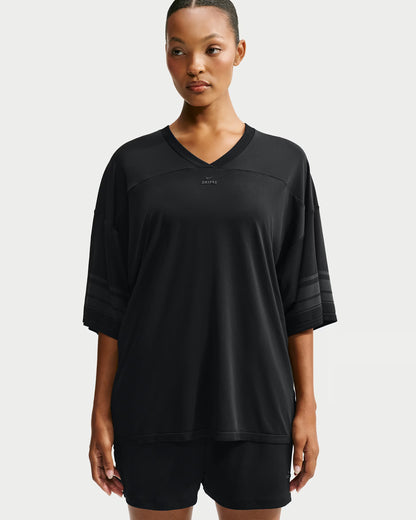 Women's Oversized V-Neck Top