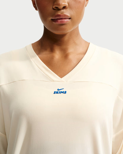 Women's Oversized V-Neck Top