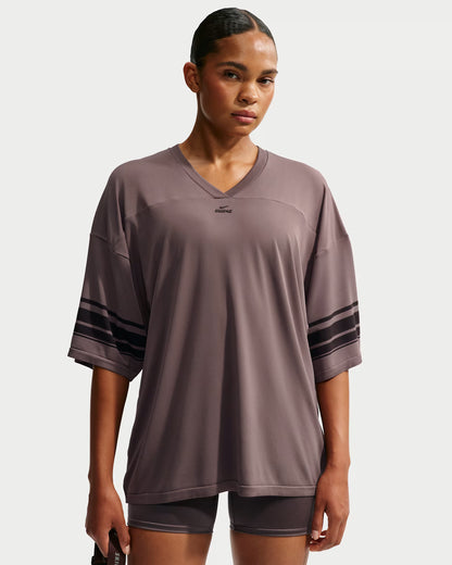 Women's Oversized V-Neck Top