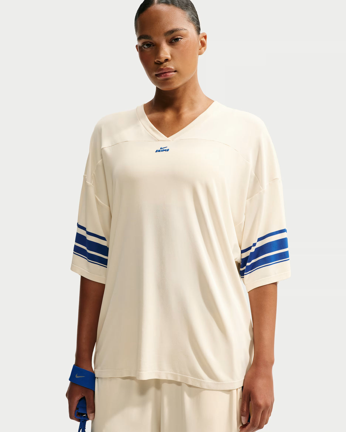 Women's Oversized V-Neck Top
