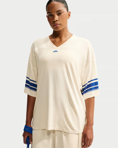 Women's Oversized V-Neck Top