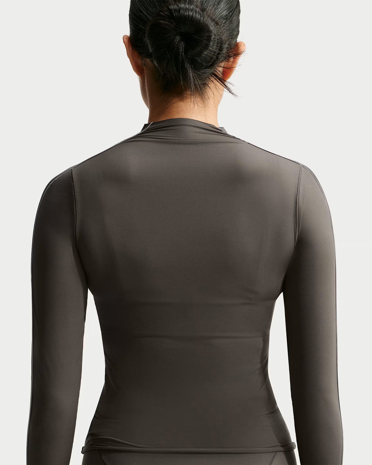 Women's Mock-Neck Long-Sleeve Top
