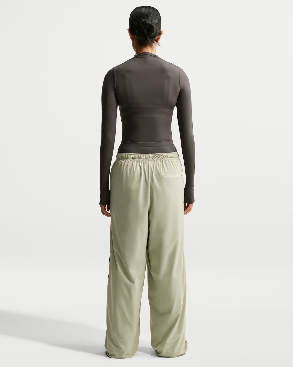 Women's Mock-Neck Long-Sleeve Top