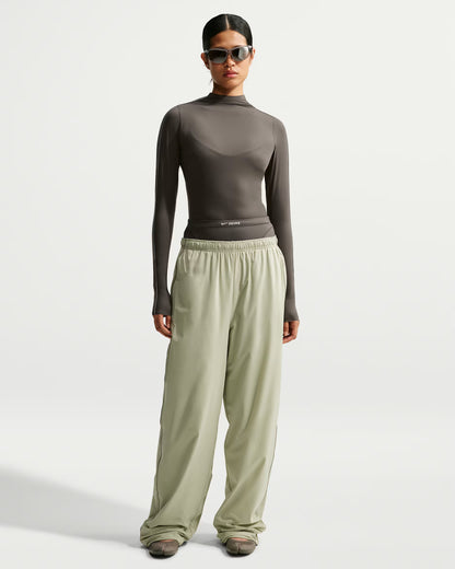 Women's Mock-Neck Long-Sleeve Top