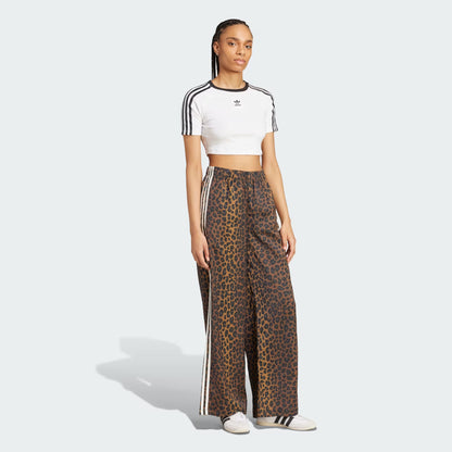 adidas Originals Wide Leg Satin Pants
