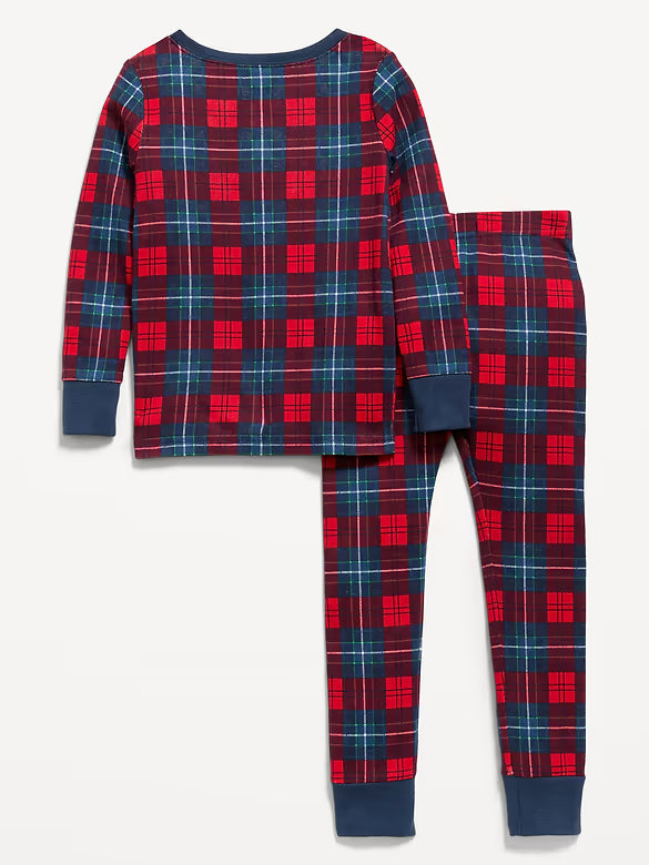 Printed Snug-Fit Pajama Set