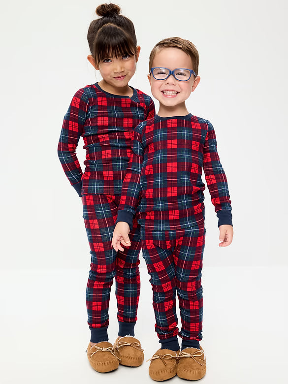 Printed Snug-Fit Pajama Set