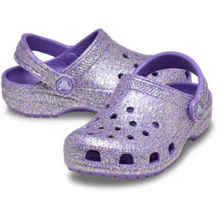 Toddler Classic Fantasy Glitter Clog