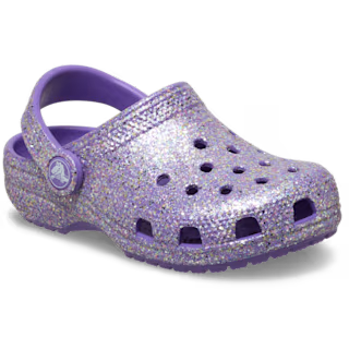 Toddler Classic Fantasy Glitter Clog