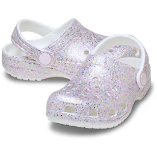 Toddler Classic Fantasy Glitter Clog