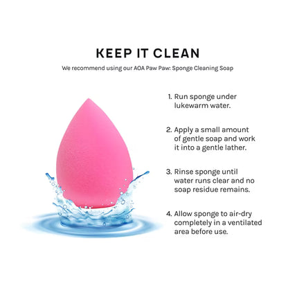 Paw Paw Super Soft Wonder Blender Makeup Sponge 6 Count