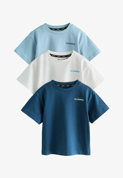 smALLSAINTS Logo Crew Relaxed T-Shirts 3 Pack