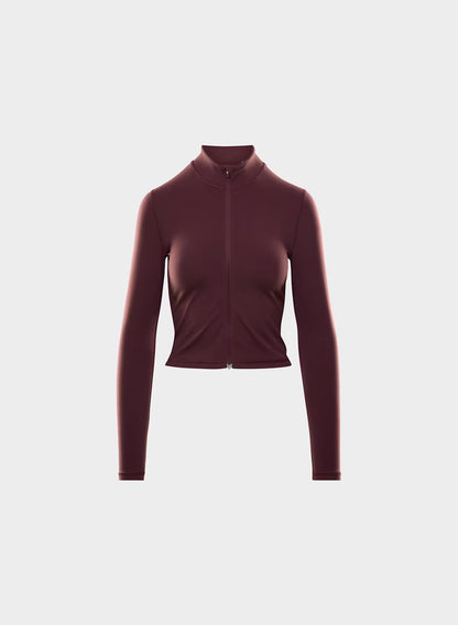Golden butter limit zip-up