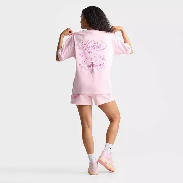 Women's Hoodrich Locket Washed Boyfriend T-Shirt
