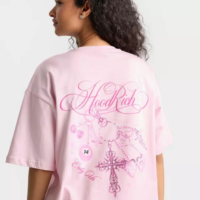 Women's Hoodrich Locket Washed Boyfriend T-Shirt