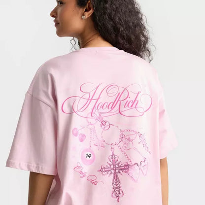 Women's Hoodrich Locket Washed Boyfriend T-Shirt