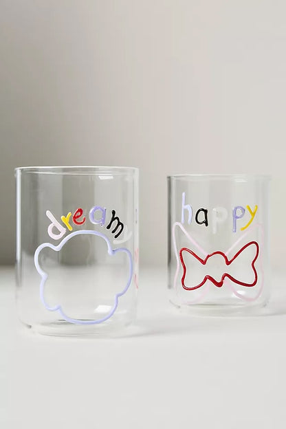 Love Notes Icon Juice Glass